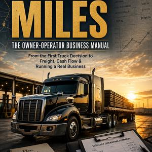 Profitable Miles — The Owner-Operator Business Manual