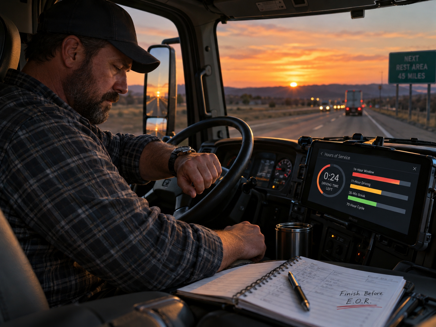 FMCSA Is Testing a Pause Button for the 14-Hour Clock — What It Could Mean on the Road